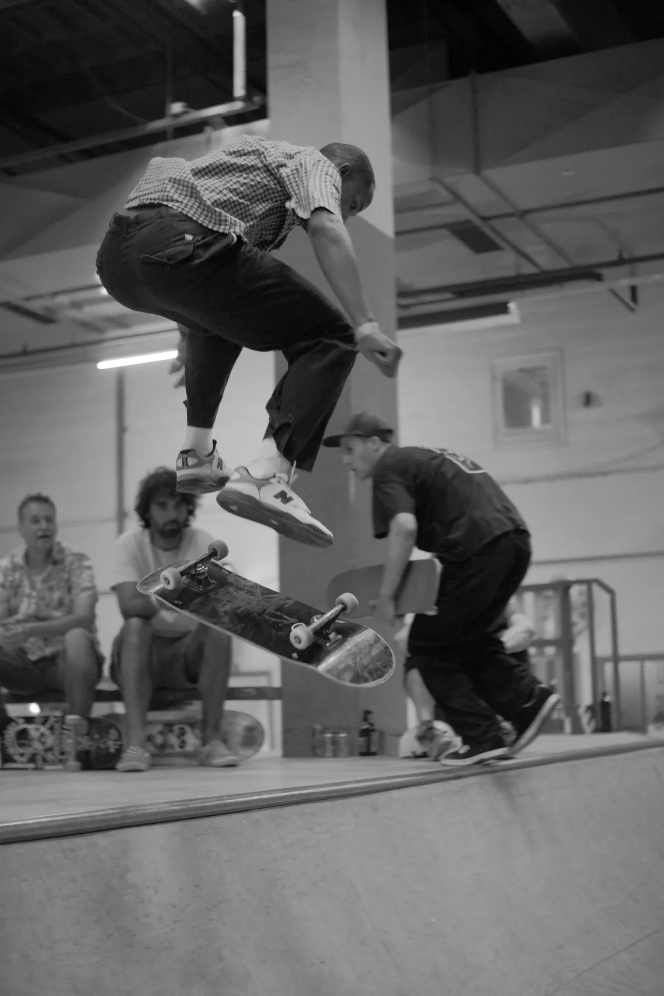 2026-06-13 - Double heelflip from leap of faith